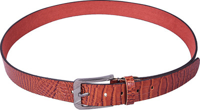 

Stylehoops Men Casual Brown Artificial Leather Belt