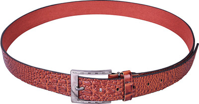

Stylehoops Men Party Brown Artificial Leather Belt