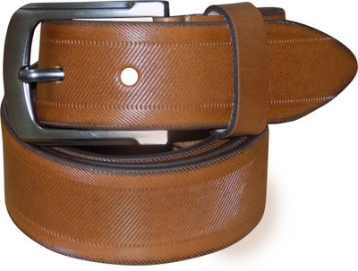 

Style 98 Men Casual Tan Genuine Leather Belt