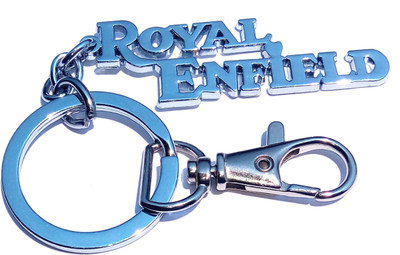 

db Key chain Royal En-field Key chain Locking Key Chain(Silver)