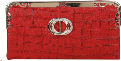 

MTE Casual Red Clutch