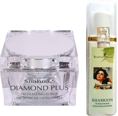 Shahnaz Husain Diamond Scrub And Shamoon(2 Items in the set)