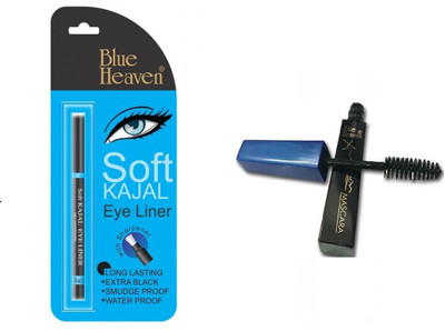 

Blue Heaven soft kajal with expression mascara(Set of 2)