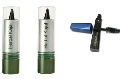 

Blue Heaven herbal kajal pack of 2 with expression mascara(Set of 3)