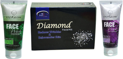 

Pink Root DIAMOND KIT WITH BERRYBERRY FACEWASH & NEEM TULSI FACEWASH(Set of 3)
