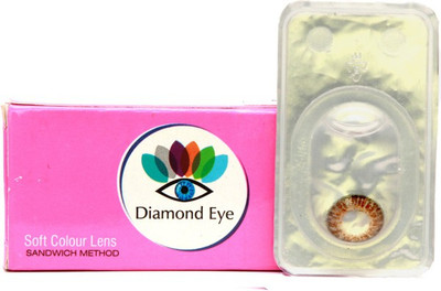

Diamond Eye Diamond eye Beautiful 1 month color contact lens Monthly(0, Colored Contact Lenses, Pack of 2)