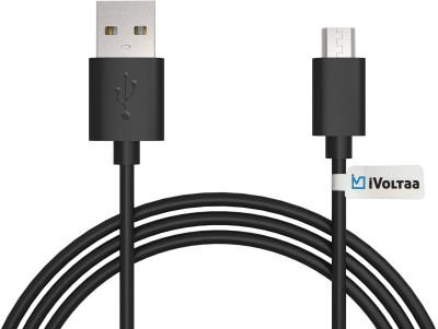 Just ₹149 iVoltaa iVFK1 2.4 A 1 m Aluminium Mesh Micro USB Cable 