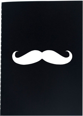 

The Crazy Me A6 Diary(White Mustache, Black)
