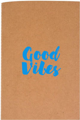 

The Crazy Me A5 Diary(Good Vibes, Brown)