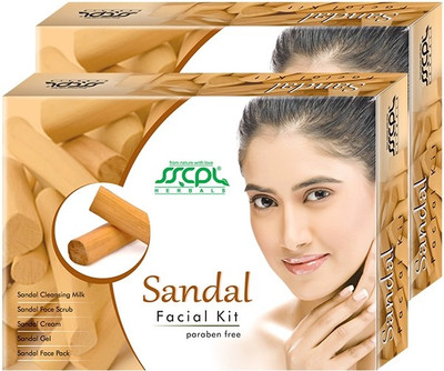 

SSCPL Herbals Sandal Facial Kit 50 g(Set of 2)