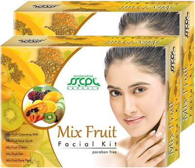 

SSCPL Herbals Mix Fruit Facial Kit 50 g(Set of 2)