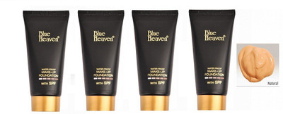 

Blue Heaven Tube Foundation (Natural) (pack of 4) Foundation(cream, 200 ml)