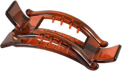 

Sarah Rectangle 9 cm Hair Claw for Women by SARAH Hair Clip(Brown)