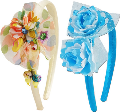 

Super Drool Glamorous Hair Combo Hair Band(Multicolor)