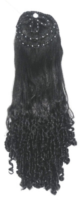 YASHANSH Curly  extension with braid Hair Extension