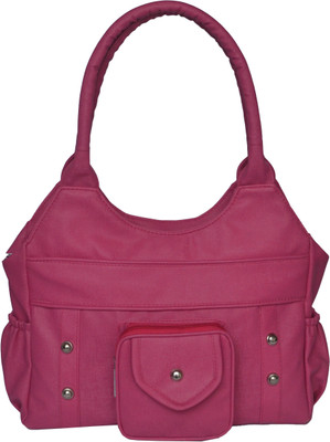 

SK NOOR Hand-held Bag(Pink)