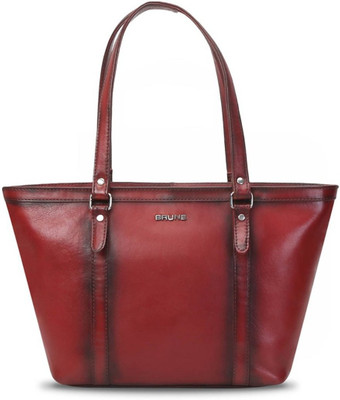 

Brune Hand-held Bag(Maroon)