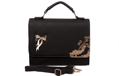 

Indiana Fashion Hand-held Bag(Black)