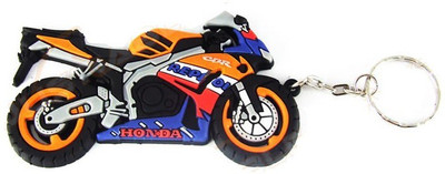 

Oyedeal Honda CBR Rubber Key Chain(Multicolor)