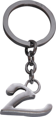 

Oyedeal Letter V Key Chain(Silver)