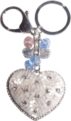 

Oyedeal Studded Stone Heart Locking Key Chain(Multicolor)