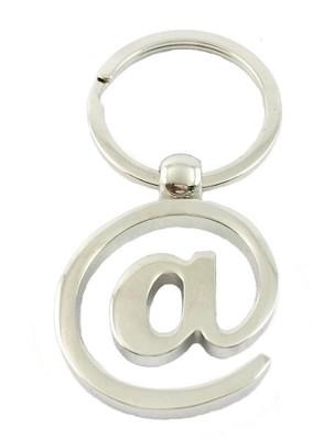 

Oyedeal At The Rate Metallic Key Chain(Silver)