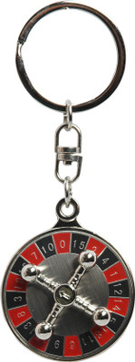 

Oyedeal 360 Degree Rotating Casino Roulette Wheel Game Key Chain(Multicolor)