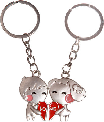Oyedeal Kycn580 Lele Mera Dil Couple Key Chain(Multicolor)