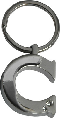 

Zeroza Alphabet Letter L LC02 Key Chain(Silver)