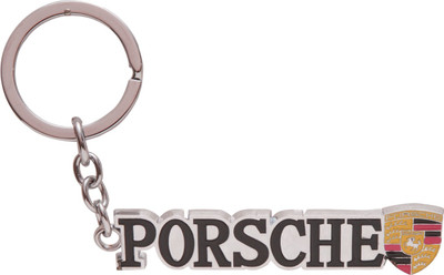 

Oyedeal Porsche Metallic Key Chain(Black)