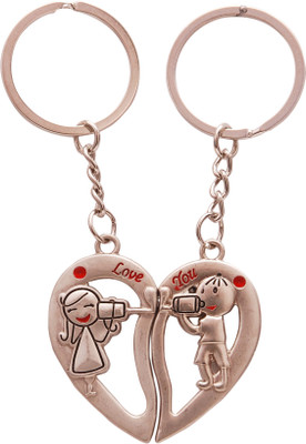 

Oyedeal Express Love KYCN385 Couple Key Chain(Multicolor)