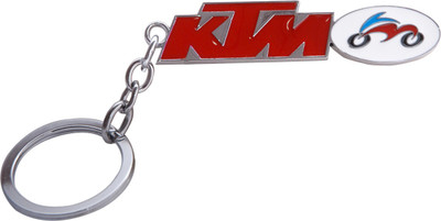

Zeroza KTM Logo Full Metal KM01 Key Chain(Red)