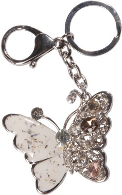 

Oyedeal Studded Stone Butterfly Locking Key Chain(Multicolor)