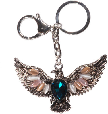

Oyedeal Studded Stone Eagle Locking Key Chain(Multicolor)