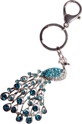 

Oyedeal Studded Stone Peacock KYCN50 Locking Key Chain(Multicolor)
