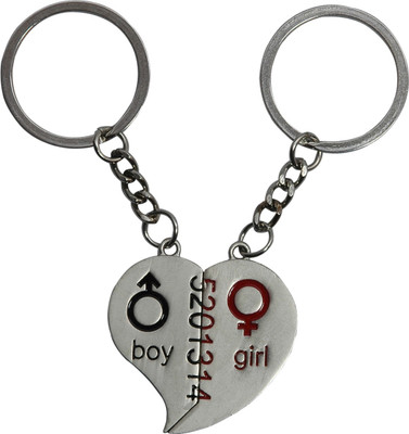 

Oyedeal 5201314 I Love You Forever Key Chain(Silver)