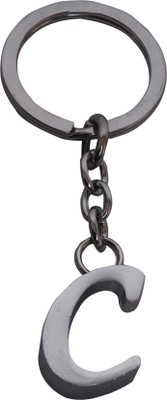 

Zeroza Alphabet Letter L LC03 Key Chain(Silver)