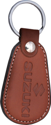 

Zeroza Maruti Suzuki Leather SUZ09 Key Chain(Brown)