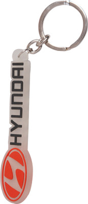 

Oyedeal Car Logo Hyundai Silicone Key Chain(Black)