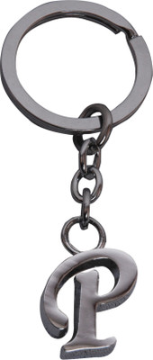 

Oyedeal Letter P Key Chain(Silver)