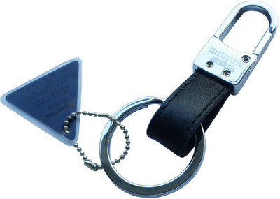

Oyedeal Omuda Faux Leather Locking Key Chain(Silver)