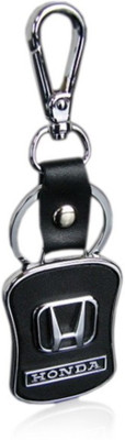 

NCC NCC153 Honda Leather Metal Locking Key Chain Key Chain