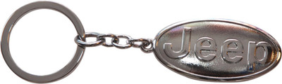 Oyedeal Jeep Full Metal Key Chain(Silver)