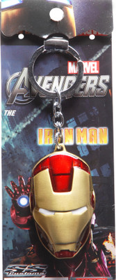 

CRAFTKART CFK152 Full Metal Ironman Face Locking Key Chain Key Chain