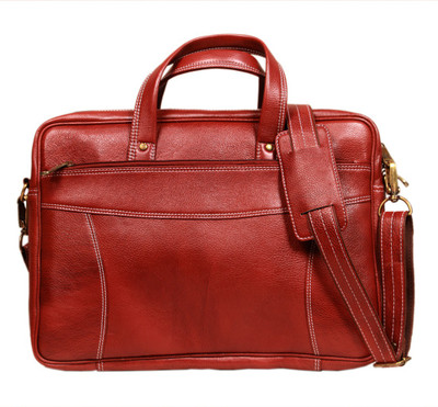 

Leather World 15.6 inch Laptop Messenger Bag(Brown)