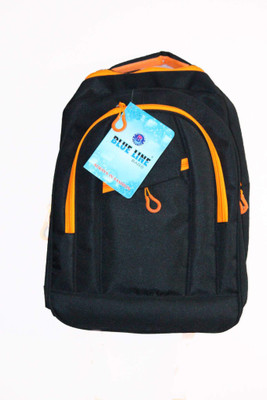 

Blueline 15 inch Laptop Backpack(Multicolor), Black;orange
