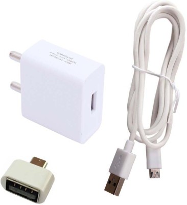 TROST Wall Charger Accessory Combo for Samsung Galaxy J5 2016(White)