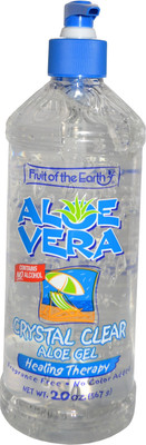 

Fruit of the Earth Aloe Vera Gel Crystal Clear Gel Pump(567 g)