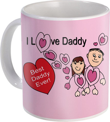 

SKY TRENDS Gift For Fathers Day In Coffee His Anniversary/Birthday Present JSD-027 Ceramic Mug(350 ml), Multicolor