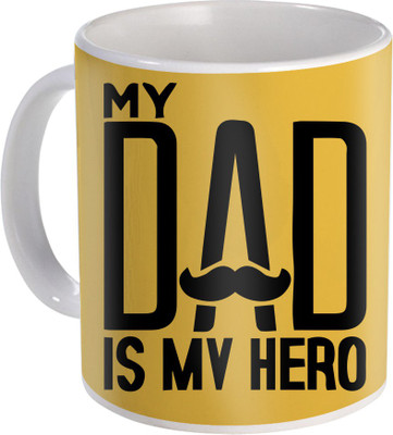 

SKY TRENDS Gift For Father Printed Ceramic Coffee Best Present For His Anniversary/Birhday ATP-037 Ceramic Mug(350 ml), Multicolor